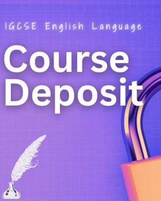 Ultimate IGCSE English Language Deposit (Tuesdays - 11:00)