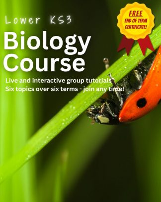 2026/27 - Lower KS3 Biology Course Thursday 12.00pm